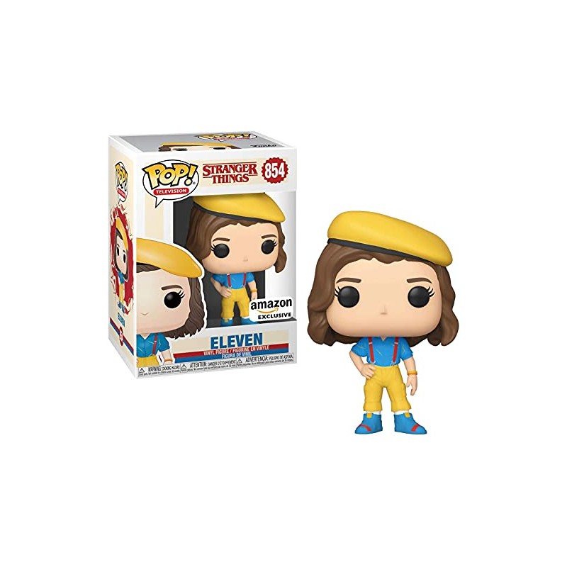 Funko POP! Stranger Things Eleven in Blue/Yellow Outfit (854) Vinyl