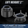 Auto Dynasty Front Strut Top Mount Leveling Lift Kit Compatible