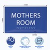 ADA CENTRAL SIGNS - 6" X4" Mothers Room Sign -