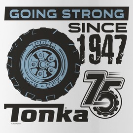 CafePress Tonka 75Th Going Strong Water Bottle 1.0L (34 oz) Stainless Steel Water Bottle