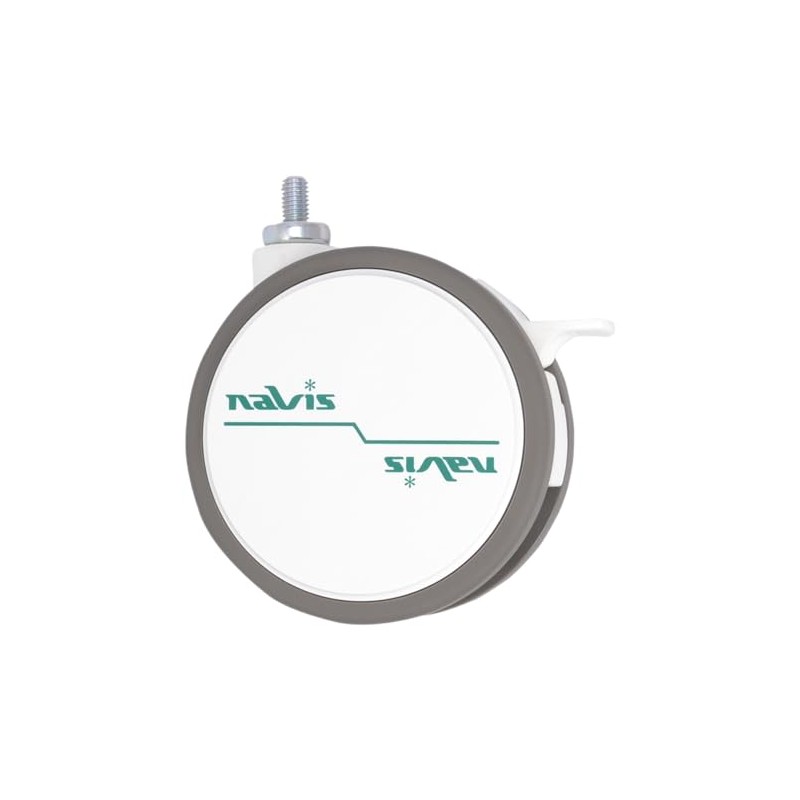 アズワン ナビスキャスターφ100mm ネジ ストッパー付き FW100N8AL-14-AZ 8-2167-02-02