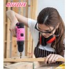 DIFFLIFE 147 Piece Pink Power Drill Drivers Tool Set with