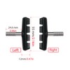 CNCLOL Bike V Brake Pads, Bicycle V Brake Blocks，55/70mm Brake