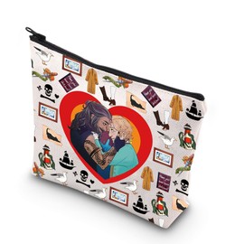 JNIAP OFMD TV Show Tote Bag Stede And Edward Gifts OFMD Merch Pirate Comedy TV Show Gift OFMD Gifts (Been Sketched mb)