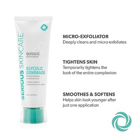 Serious Skin Care Glycolic Gommage Exfoliating Facial, 4.5 Ounce