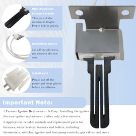Premium Furnace Igniter Ignitor for Goodman B1401015, B140108S & for Modine 5H075032B (replaces part 41-418, 271NM)