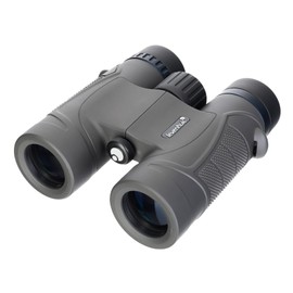 Levenhuk Nitro 10x32 Compact Lightweight Waterproof Field Binoculars with Pouch, Strap and Protective Caps in the Kit