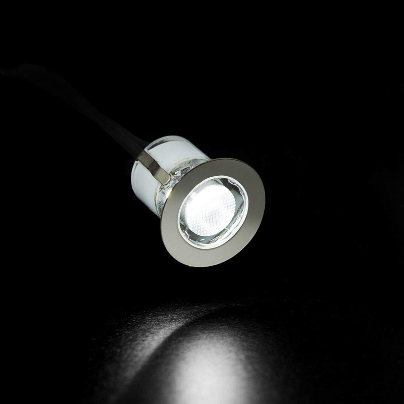 Brilliant AG G03093/82 Recessed Downlight LED 0.07 W Metal/Glass/Stainless Steel/White