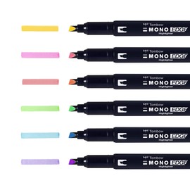 Tombow WA-TC99 MONO Edge Highlighter with Chisel and Bullet Tip Golden Yellow 180 x 10 x 2 cm