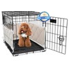 Apricot Dog Crate Training Pads - Tail Protector Bumpers, 48"X32"X10"