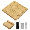 ieron Crochet Locking Board and Pins - Reusable High Quality