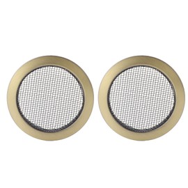 2Pcs Sound Hole Inserts for Dobro Resonator Screen Box Resonant Guitar Insert Speaker Grill