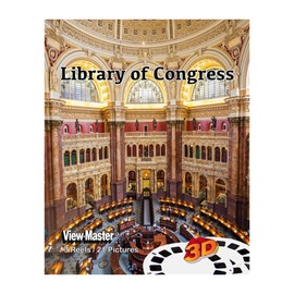 ViewMaster 3 Reel Set Library of Congress -