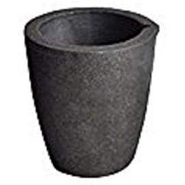 #3-6 Kg ProCast Foundry Clay Graphite Crucible Cup with Pour Spout for Melting Metal, 6kg Big Graphite Crucible, Propane Torch, Melting Furnace Casting Refining Gold,Silver,Copper, Iron,Brass,Aluminum