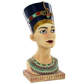 Design Toscano Egyptian Queen Nefertiti Royal Bust: Medium