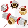 T-Piece PEX Press Fitting 20 x 1/2 Inch x 20