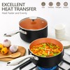 MICHELANGELO Sauce Pan Set, Ultra Nonstick Saucepan Set of 3,