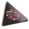1 x Triangle Coaster - Musical Instruments Teacher Student Cork