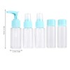 Healeved Travel Essential: 11-Piece Dispensing Bottles Shampoo Lotion Face Wash