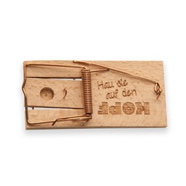 Spruchreif premium quality 100% emotional mouse trap, money trap, funny gift for Christmas, wedding, birthday, money gifts mouse trap with sayings (German language)