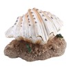 Pssopp Shell Pearl Bubbler Decor Aquarium Foldable Shell Fish Shrimp