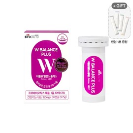 non-polact Biporacto W Balance Plus 325mg x 30 capsules Women's Lactobacillus Vaginal Lactobacillus Probiotic / 비포락토 더블유밸런스 플러스 325mg x 30캡슐 여성 유산균 질유래유산균 프로바이오틱스