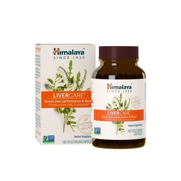 Himalaya Herbal Healthcare LiverCare, 180 veg capsules
