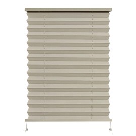 Dulepax RV Blinds - Pleated Shades, 17" W x 24" L Cappuccino RV Window Shades for Camper, Travel Trailers, Motorhome's Window
