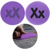 Carpet Spots Markers with Number Alphabet, 60 Pcs 4 inches