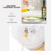 Marbrasse Oil Dispenser for Kitchen,20 OZ /600ml Leakproof Glass Oil