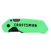 CRAFTSMAN High-Visibility Folding Utility Knife with 1 Blade (CMHT10352)
