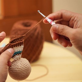 Crochet Hook Set, Set of 14X Ergonomic Crochet Hook Needle Kit for Beginners, Yarn Crochet Kit Crocheting Hooks, Hand Knitting Art Tools for Crocheters