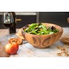 Ironwood Gourmet Large Salinas Standard Salad Bowl, Acacia Wood