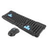 Wireless Keyboard Mouse Combo Set 2.4G Multimedia USB Receiver for