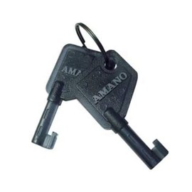 AMANO Genuine Replacement Key (Plastic) for Series PIX-10, 15, 21, 25, 55, 75, 95 ; Series TCX-35, 45, 85 & 90.
