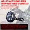 BWCarid 7 inch LED Round Motorcycle Headlight DOT Approved with