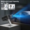 AHRLIC Desktop Projector Stand, 360° Rotation Foldable Metal Projectors Bracket,