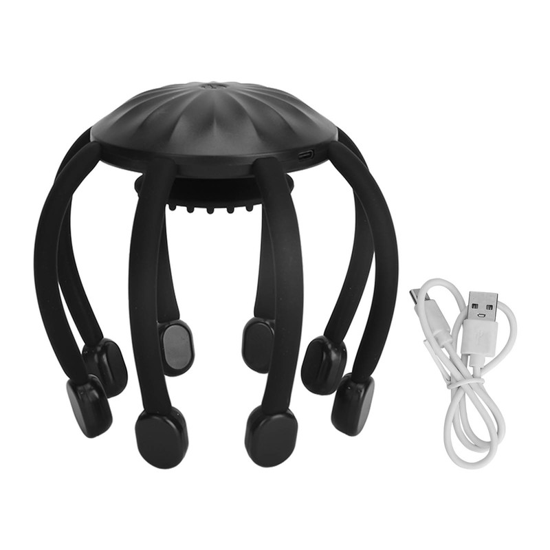 Electric Scalp Massager 4 Massage Modes 8 Claw Relaxing Portable