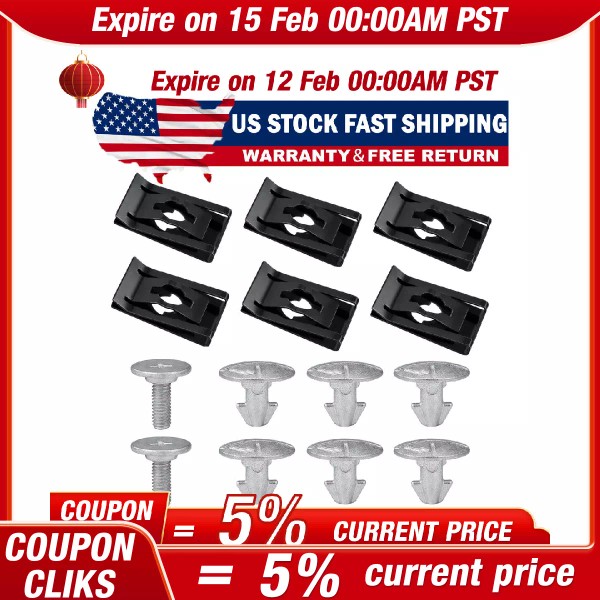 Gearzaar 14X Engine Cover Lower Pin Screw 90674-TY2-A01 Fit Honda
