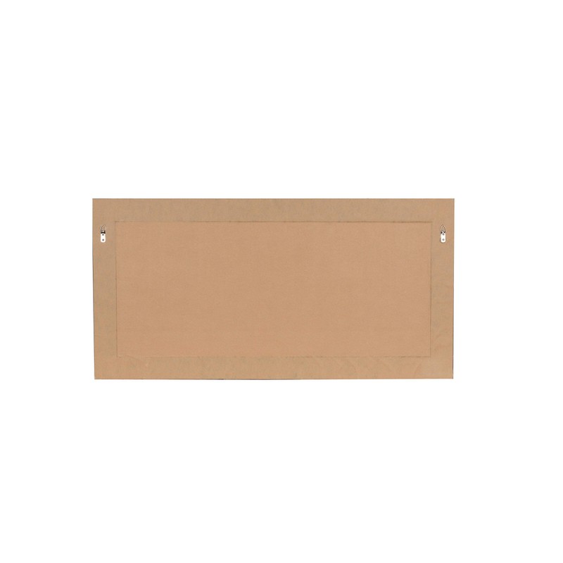DesignOvation Kate and Laurel Pub Mirrors with 5 Metal Hooks,