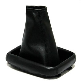 AERZETIX - Gear Stick Gaiter Imitation Leather Black for Car