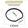 2 Pack Replacement Gasket for Ryobi 18v Cordless Stick Vac