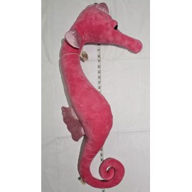Nature Planet Giant 35" Pink Plush Seahorse Sea Life Nature Planet XL Jumbo NEW