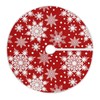 Christmas Tree Skirt Snowflake Large Xmas Tree Skirts Decoration 120