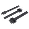 3PCS Leather Hole Puncher Stitching Punch Tool 4mm 2/4/6 Holes