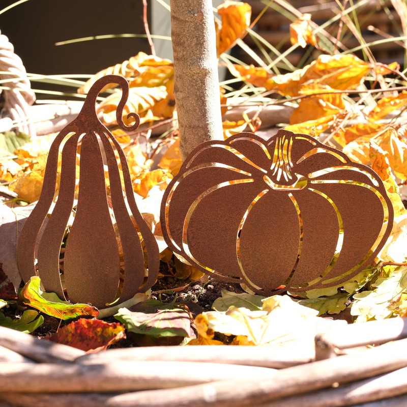Deko Kind - Rusty Pumpkin Set of 2 - Premium