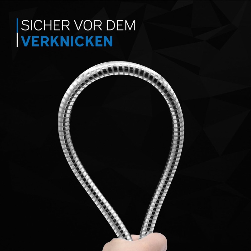 kör4u Universal Shower Hose 1.25 m 6 Layer Design Plastic