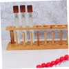 BUGUUYO Wooden Test Tube Rack Holder Stand Sturdy Design for