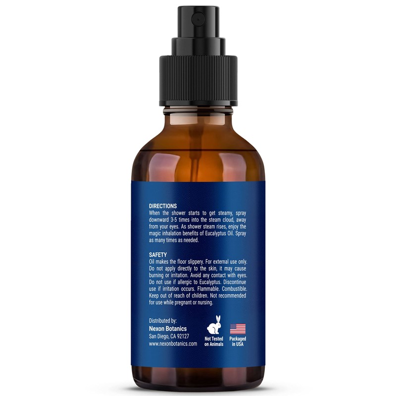 Eucalyptus Shower Steamer Spray 2 fl oz - Shower Aromatherapy