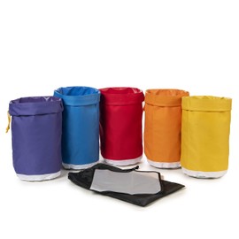 Hyindoor Bubble Bags 1 Gallon 5 Bag Herbal Ice Bubble Hash Bag Essence Extractor Kit Come with Pressing Screen and Storage Bag